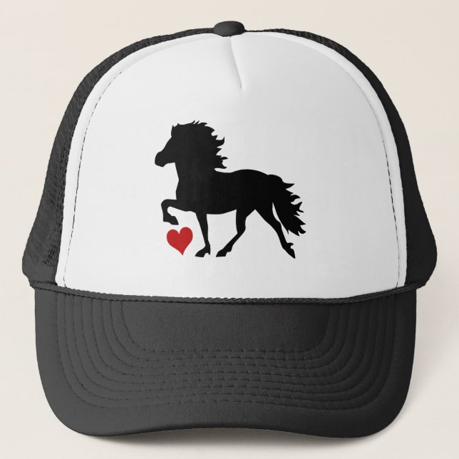 Gorra De Camionero Icelandic Horse (Anverso)