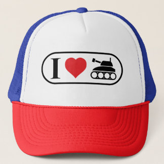 Gorra De Camionero Ich liebe Panzer - I Love Tanks - Trucker Cap
