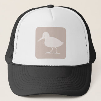 Gorra De Camionero Icono común del pájaro de la lavandera
