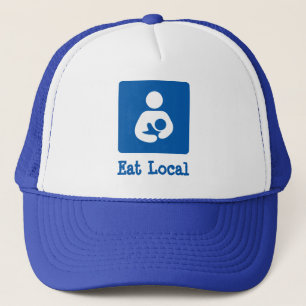 Gorra De Camionero Icono de Lactancia/Enfermería local