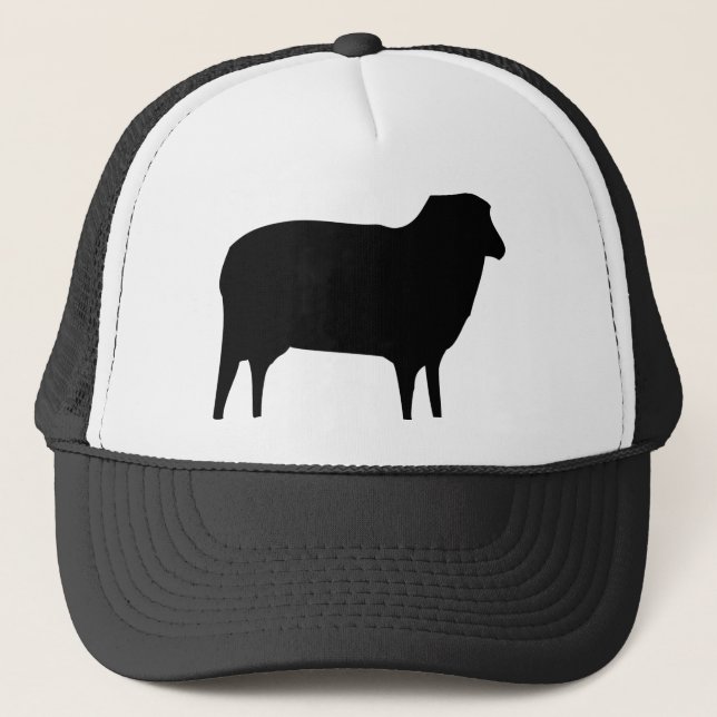 Gorra De Camionero icono de las ovejas negras (Anverso)