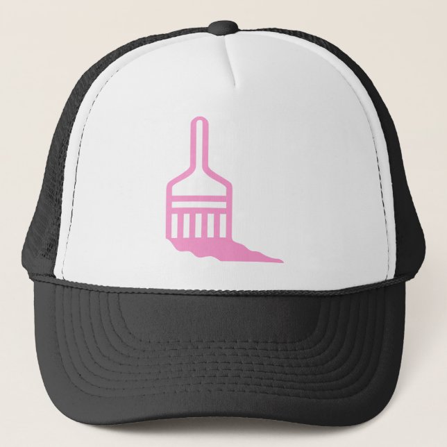 Gorra De Camionero Icono de pincel (Anverso)