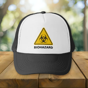 Gorra De Camionero Icono de riesgo biológico