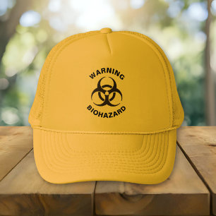 Gorra De Camionero Icono de riesgo biológico