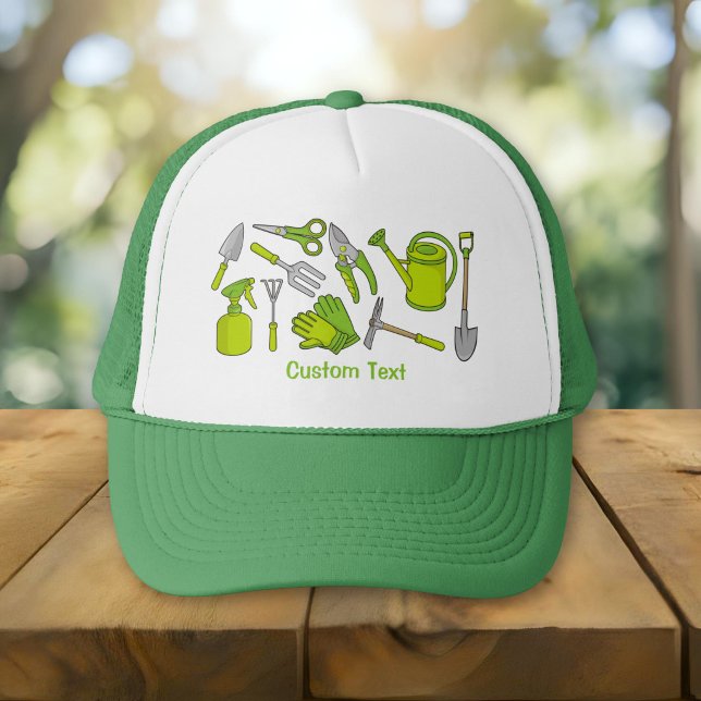 Gorra De Camionero Iconos de jardinería (Subido por el creador)