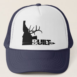 Gorra De Camionero Idaho Construyó Elk Hunter