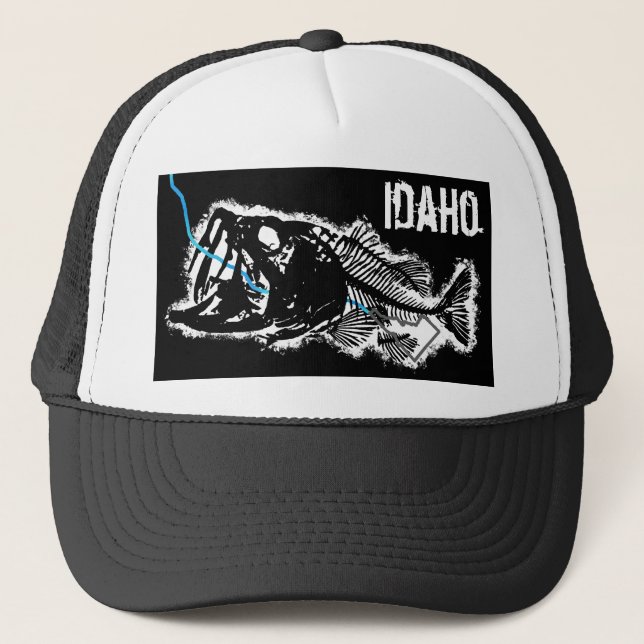 GORRA DE CAMIONERO IDAHO INFLUIDO - UNA MALA BASE (Anverso)