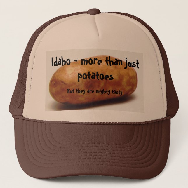 Gorra De Camionero Idaho - más que apenas patatas, pero th… (Anverso)