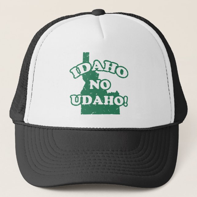 Gorra De Camionero Idaho No Udaho (Anverso)