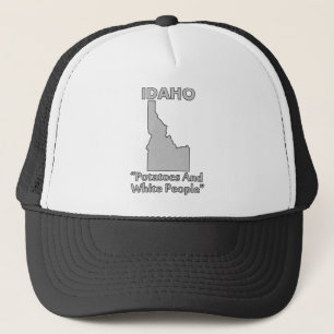 Gorra De Camionero Idaho - Papas Y Gente Blanca
