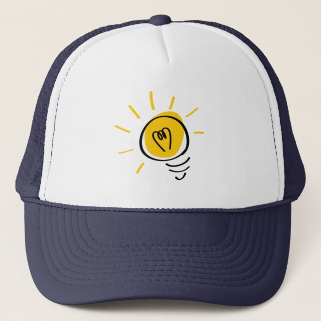 Gorra De Camionero Idea brillante (Anverso)