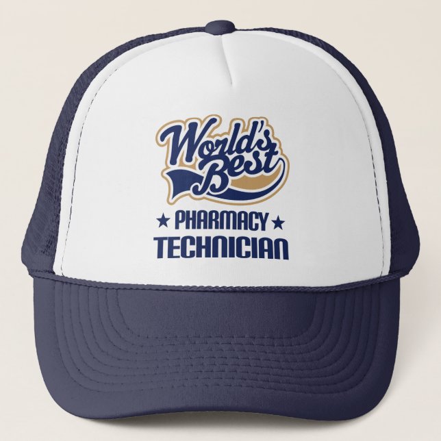 Gorra De Camionero Idea del regalo para el técnico de la farmacia (Anverso)
