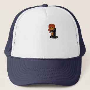 Gorra De Camionero idea Dibujo de caracteres N1 arte digital camiseta