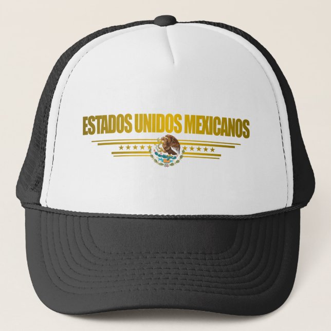 Gorra De Camionero Ideas de regalo "Orgullo Mexicano" (Anverso)