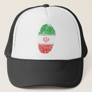 Gorra De Camionero Identidad del orgullo del país con huella digital
