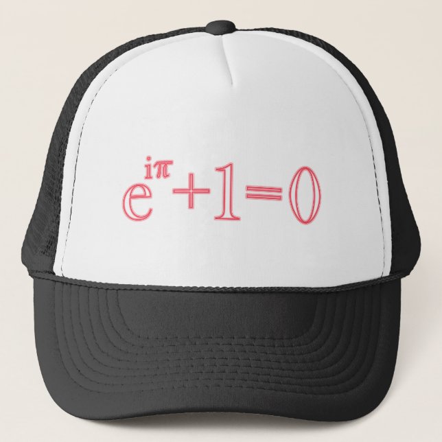 Gorra De Camionero Identidad Eulersche Euler's identity (Anverso)