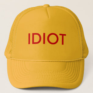 GORRA DE CAMIONERO IDIOTA