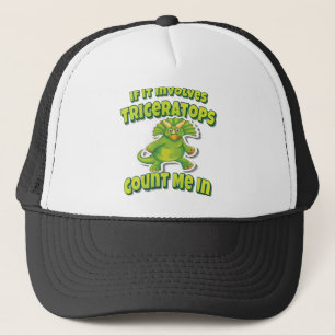 Gorra De Camionero If It Involves Triceratops Count Me In