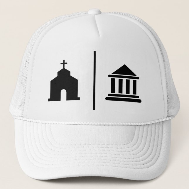 Gorra De Camionero Iglesia y Estado separados (Anverso)