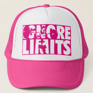 Gorra De Camionero IGNORE LIMITS - Motivación del entrenamiento femen