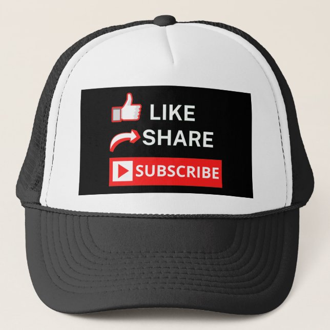 Gorra De Camionero Igual a la suscripción de Share (Anverso)