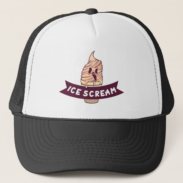 Gorra De Camionero IIce Scream (Anverso)