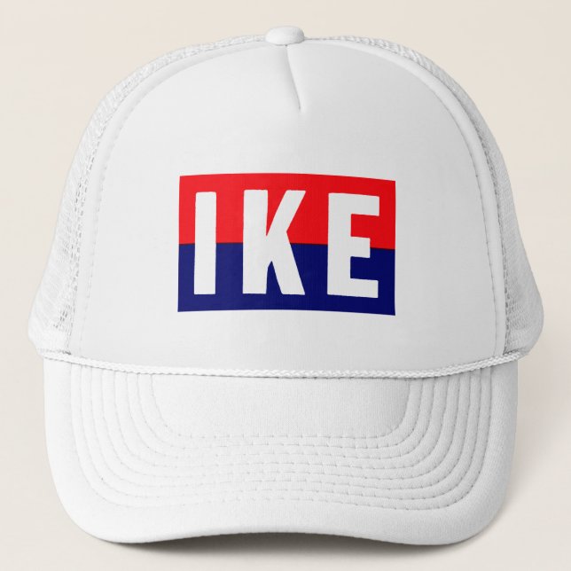 Gorra De Camionero Ike 1952 para el presidente (Anverso)