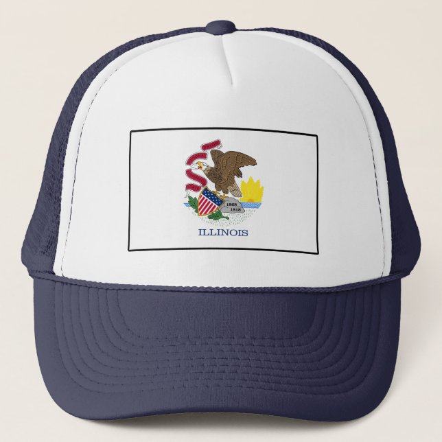 Gorra De Camionero Illinois (Anverso)