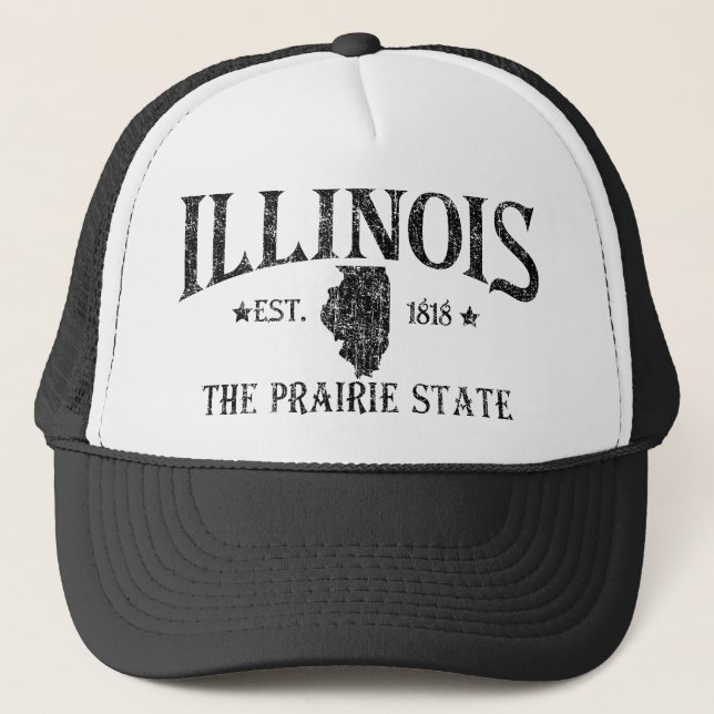 Gorra De Camionero Illinois (Anverso)