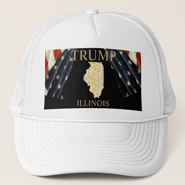 GORRA DE CAMIONERO ILLINOIS  (Anverso)