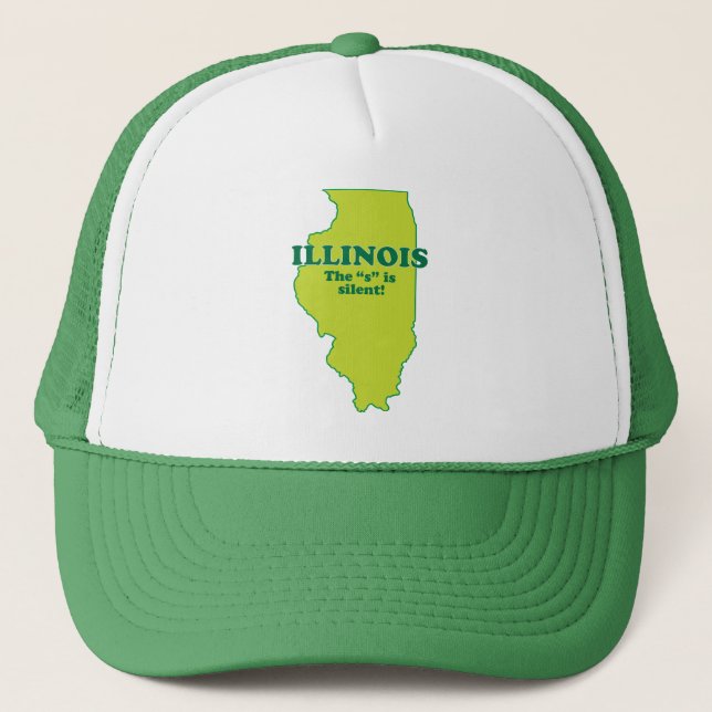 Gorra De Camionero Illinois (Anverso)