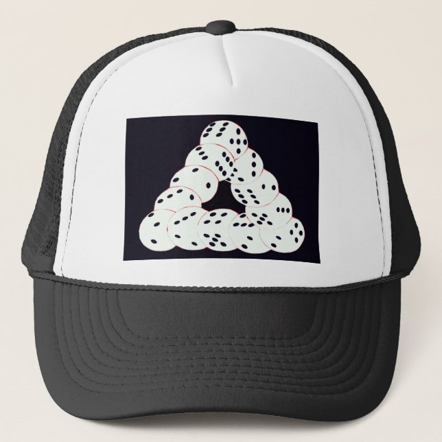 Gorra De Camionero ilusión óptica (Anverso)
