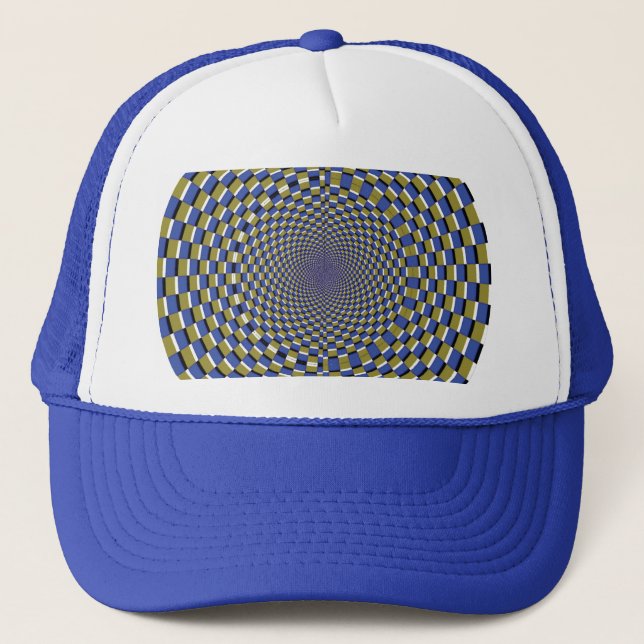 Gorra De Camionero Ilusión óptica loca - Ilusión en el templo (Anverso)