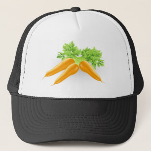 Gorra De Camionero Ilustracion anaranjado sabroso fresco de las