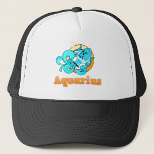 Gorra De Camionero Ilustracion Aquarius