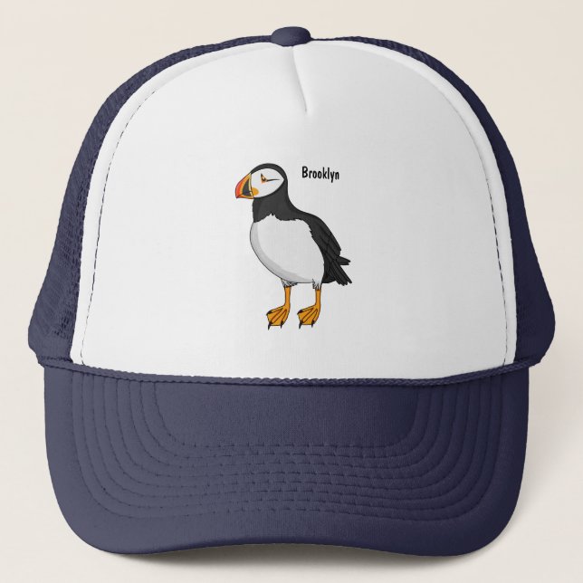 Gorra De Camionero Ilustracion atlántico (Anverso)