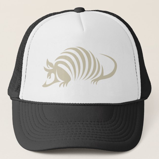 Gorra De Camionero Ilustracion creativo del armadillo (Anverso)