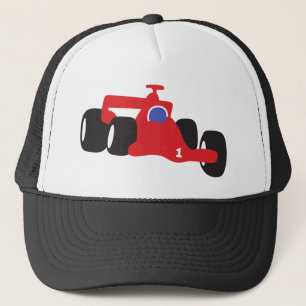 Gorra De Camionero Ilustracion de Carreras automática impreso en cami