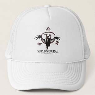 Gorra De Camionero Ilustracion de Castiel supernatural
