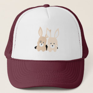 Gorra De Camionero Ilustracion de clipart con agujero de conejo