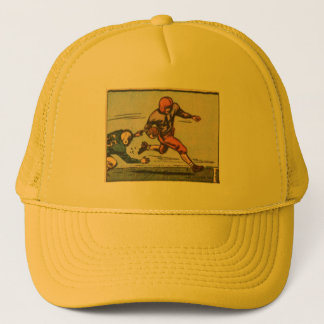 Gorra De Camionero Ilustracion de fútbol americano de época