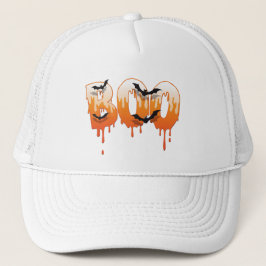 Gorra De Camionero Ilustración de la noche de Halloween