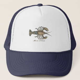 Gorra De Camionero Ilustracion de langosta Antique Maine