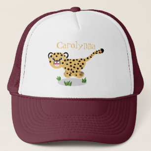 Gorra De Camionero Ilustracion de personalizado con queso lindo