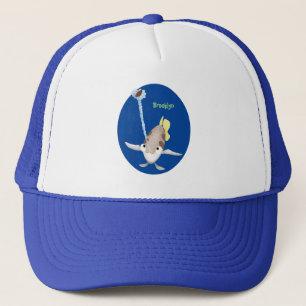 Gorra De Camionero Ilustracion de personalizado de Arquero Cutáneo