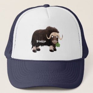 Gorra De Camionero Ilustracion de personalizado de buey hongo