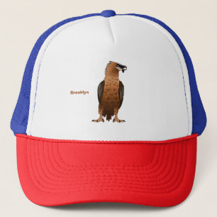 Gorra De Camionero Ilustracion de personalizado de buitre con barba