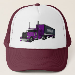 Gorra De Camionero Ilustracion de personalizado de camiones semirremo