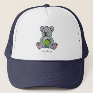 Gorra De Camionero Ilustracion de personalizado de coco y koala cuta
