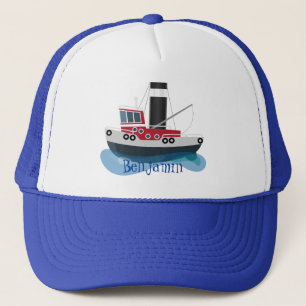 Gorra De Camionero Ilustracion de personalizado de embarcaciones de a